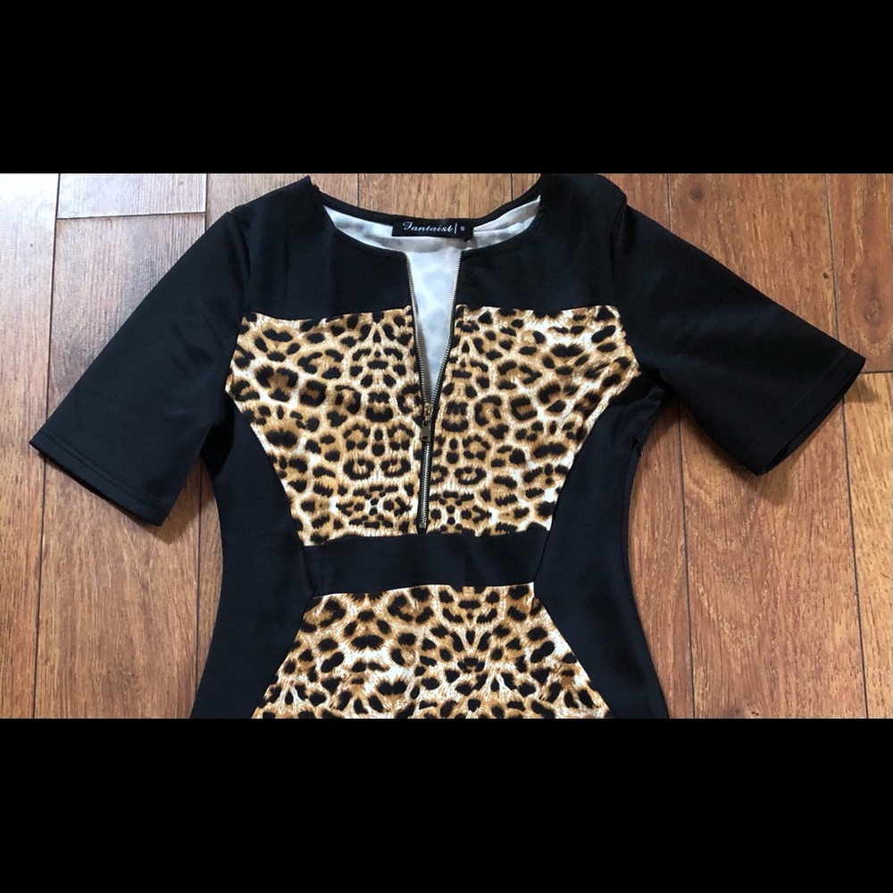Leopard Print Dress